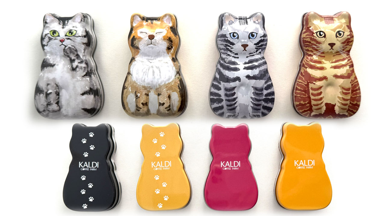 KALDI ミニ猫缶