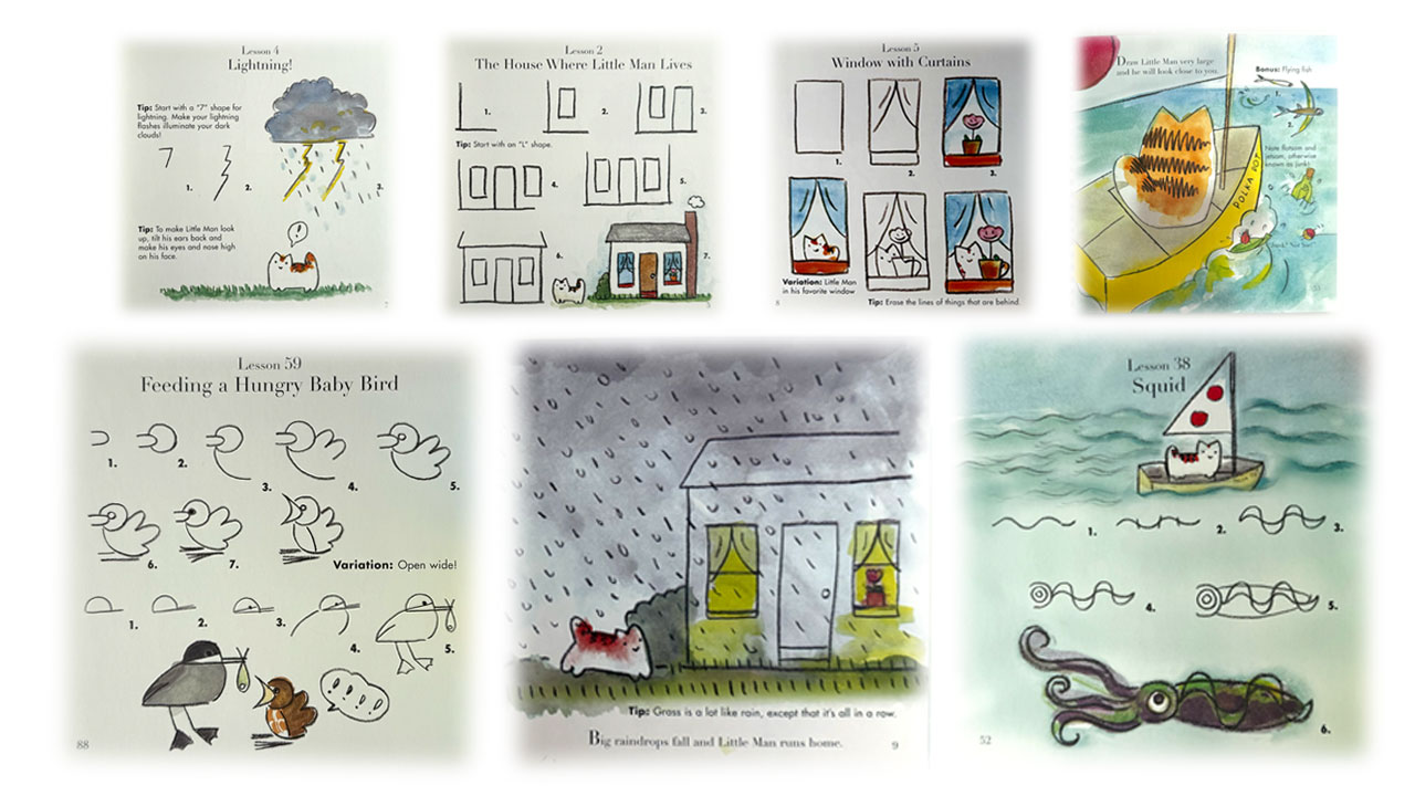 How to Draw A SAILING CAT