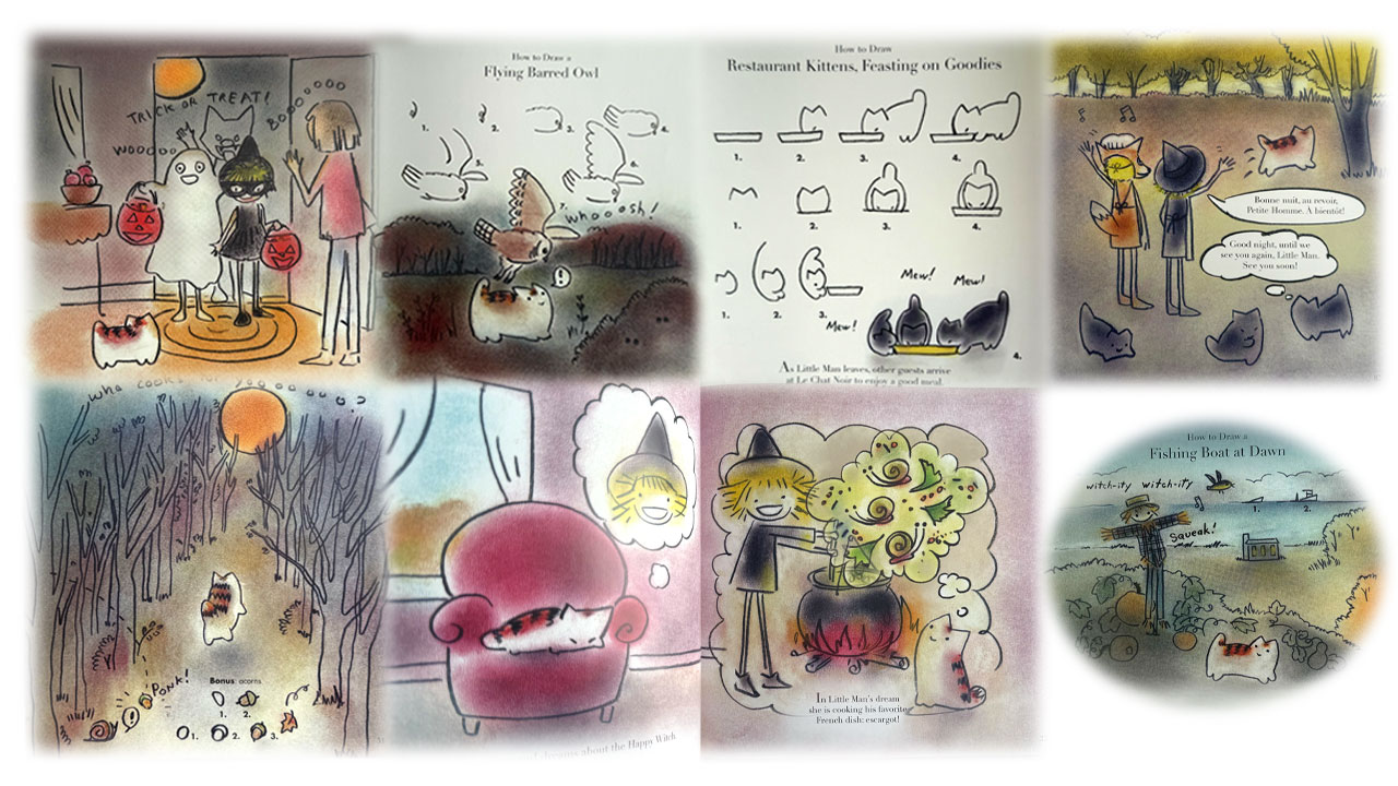 How to Draw a Happy WITCH